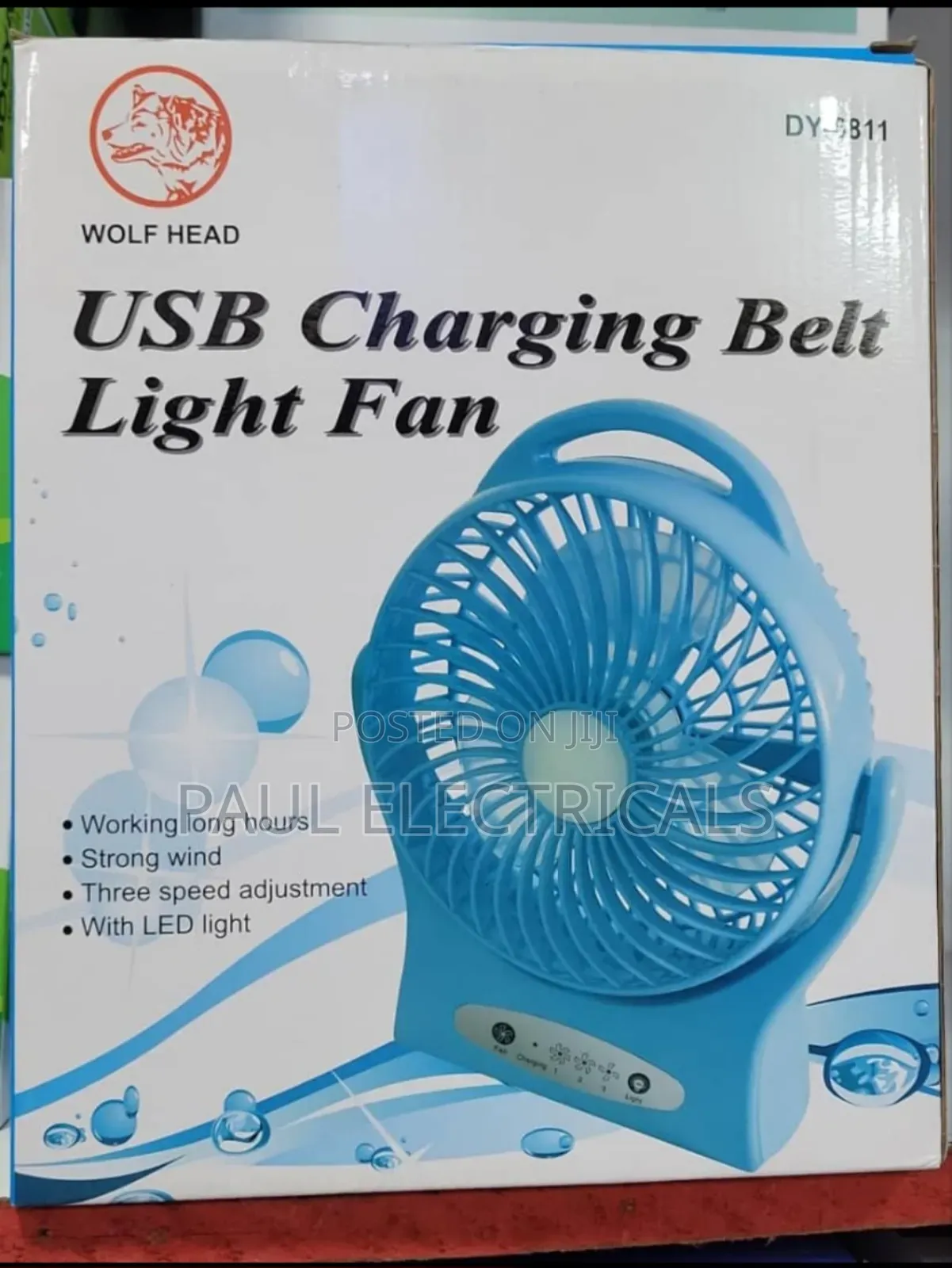 Table Fan Rechargeable