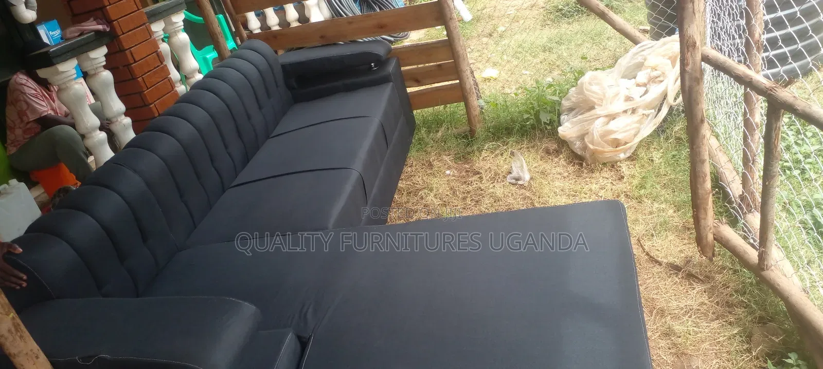 Manwah Cheer Fabric L Couch