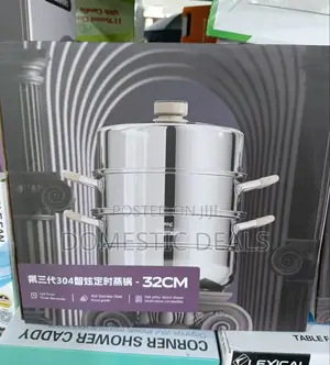 Stainless Steel Multilayer Food Steamer Saucepan (32cm)