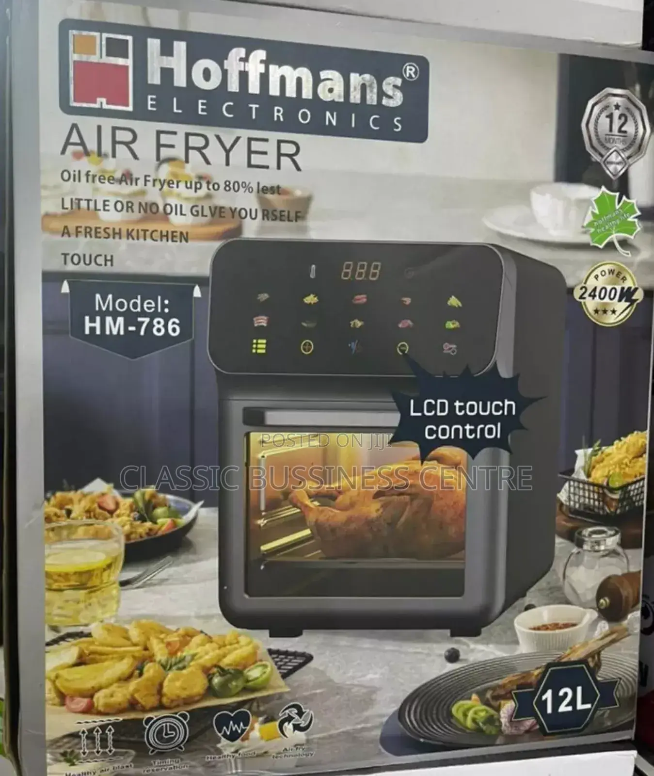 Hm 786 Air Fryer 12 Litres