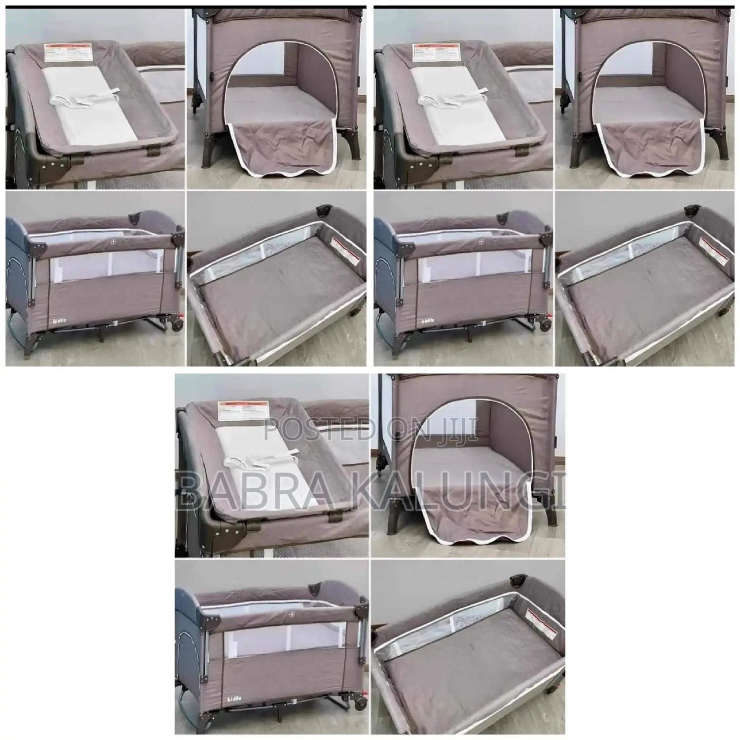 Baby Beds_ Grey Color