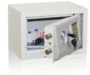 Safety Deposit Box, Steel Digital Mechanical Knob Safe.