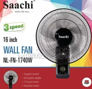 Saachi Wall Fan /3 Speed Wall Fan