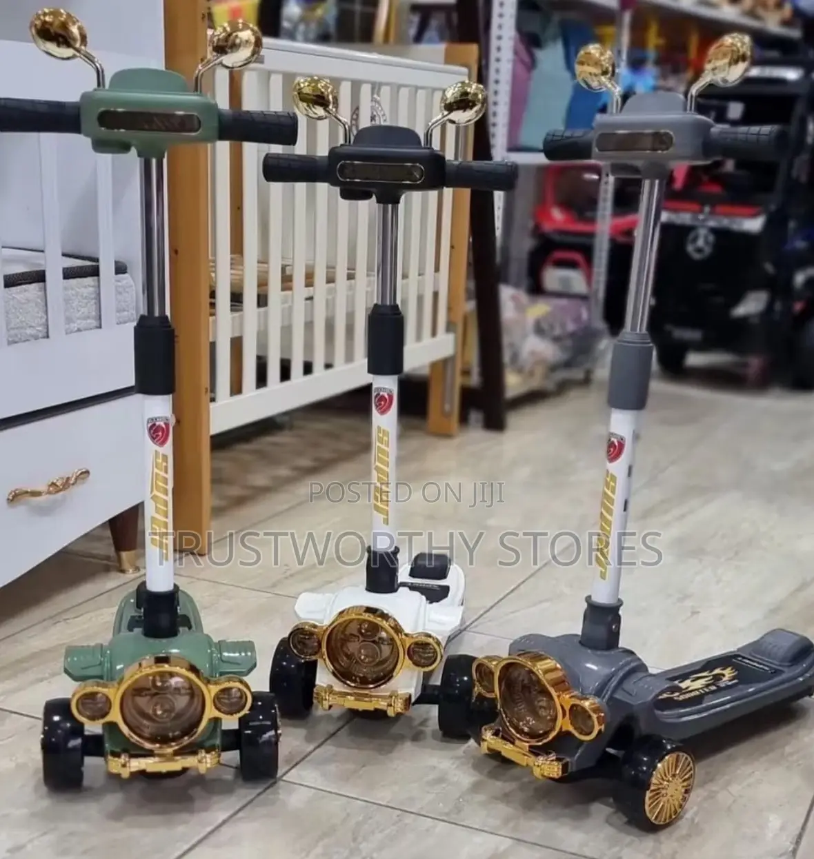 Kids Classic Adjustable Scooter - New Model