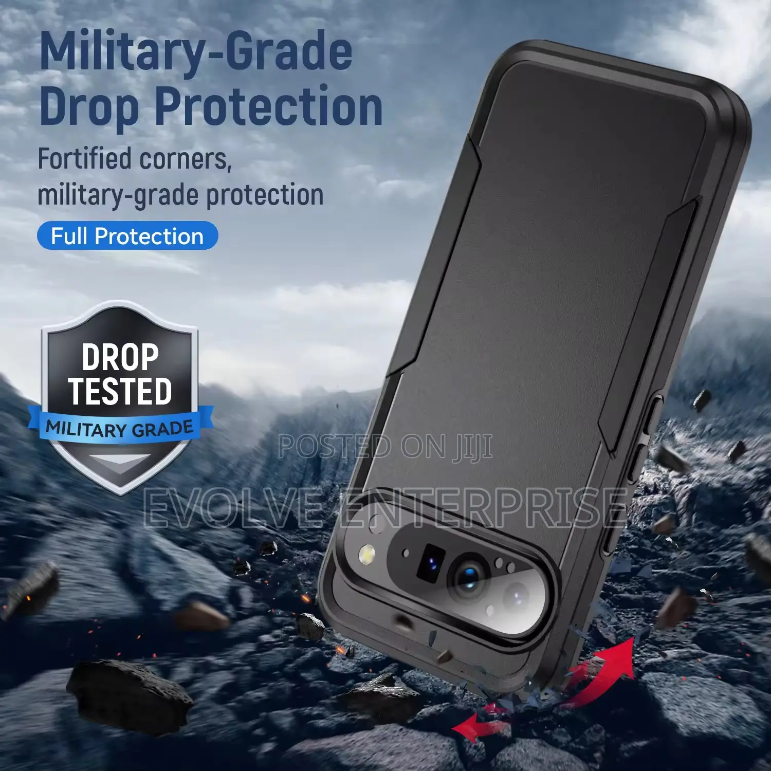 Google Pixel 9 Pro Xl Military Grade Protection Case