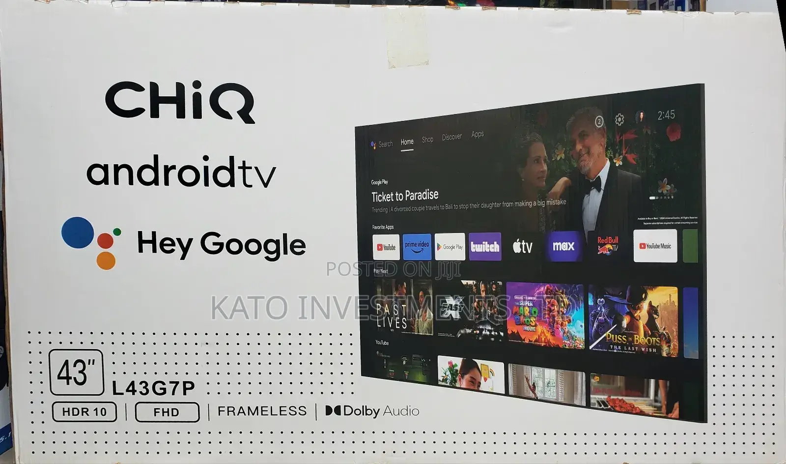 Chiq 43 Inch Android Fhd Ultra
