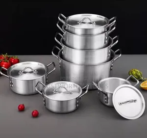 7 Pieces Tornado Pans - Stainless
