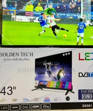 Golden Tech "43" Digital TV USB Hdmi