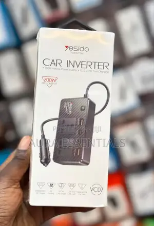 Yesido Car Inverter 200W Vechicle Power Inverter