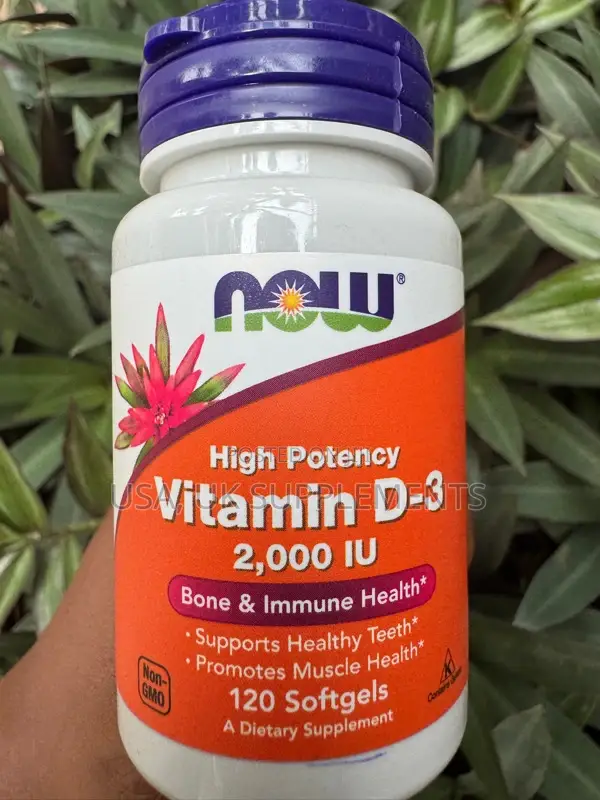 Now Vitamin D-3(120softgels)