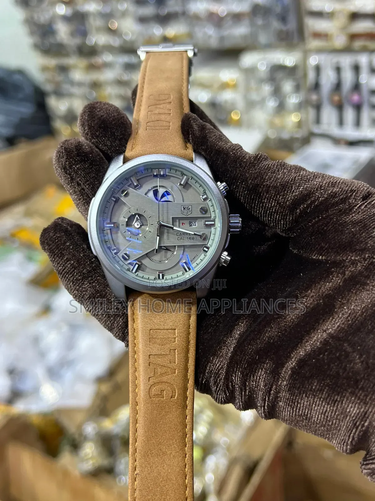 Grand Carrera Fashionable Wrist Watch Brown