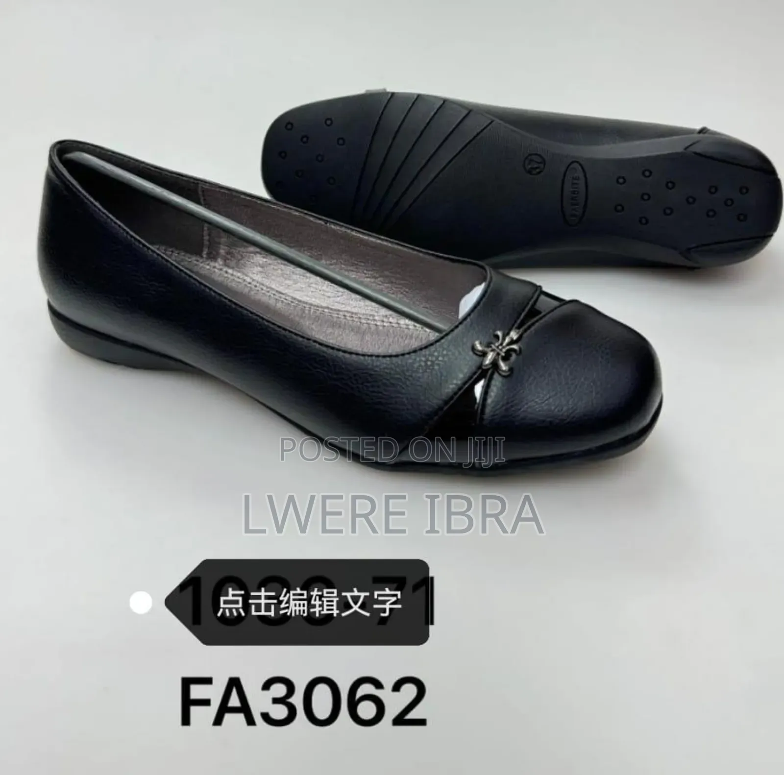 Closed Black Shoes for Ladies Size 37-42