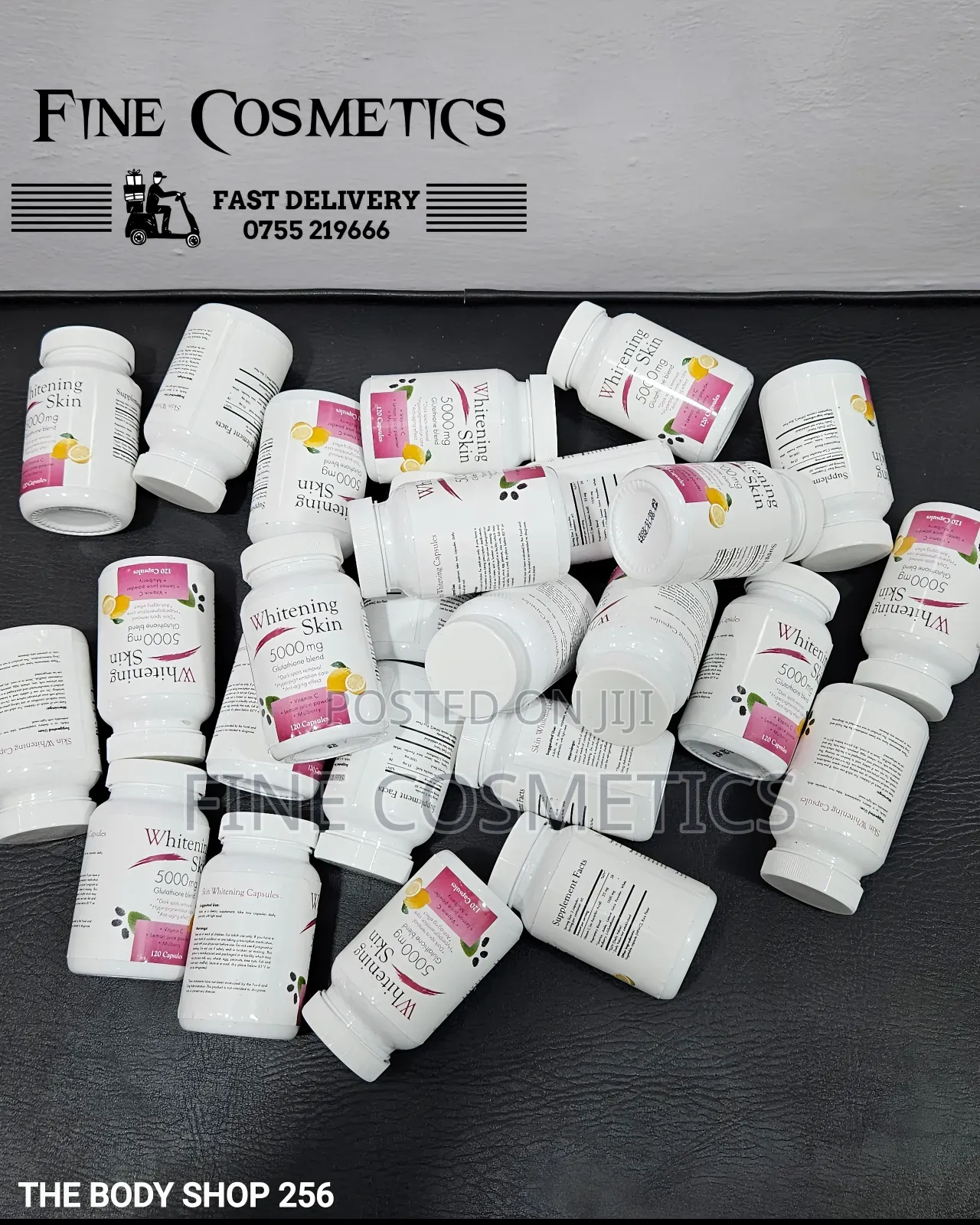 WHOLESALE ONLY, Skin Whitening Pills Wiz Glutathione.120caps