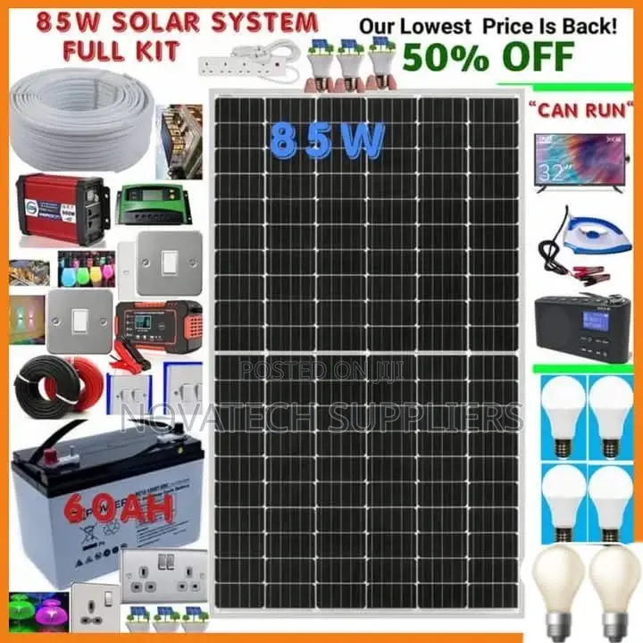 85W Solar Power System Kit / Trina Solar