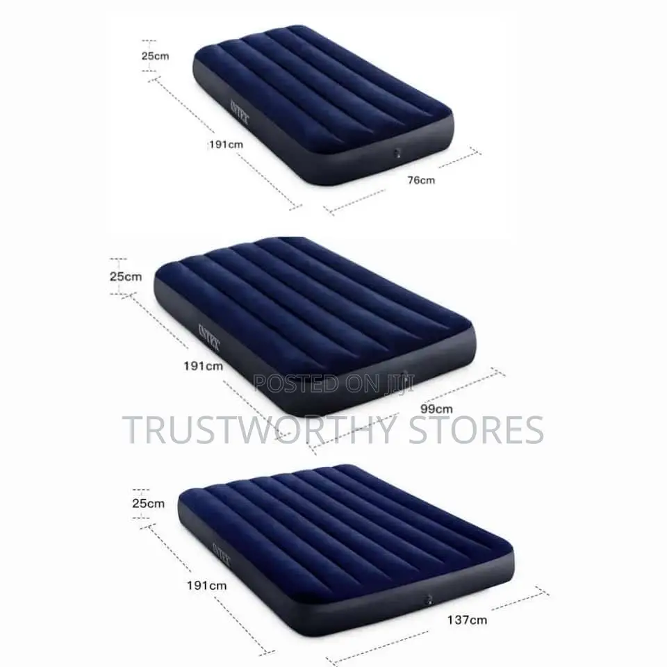 3x6 Inflatable Air Mattress Comes With a Pump