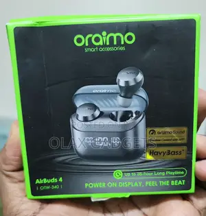 Oraimo Airbuds 4 Havybass ENC True Wireless Earbuds 38h Btry