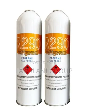 Refrigerant Gas R134A, R410A, R407C, R290, R507A