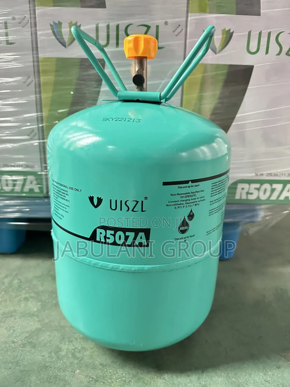 Refrigerant Gas R134A, R410A, R407C, R290, R507A