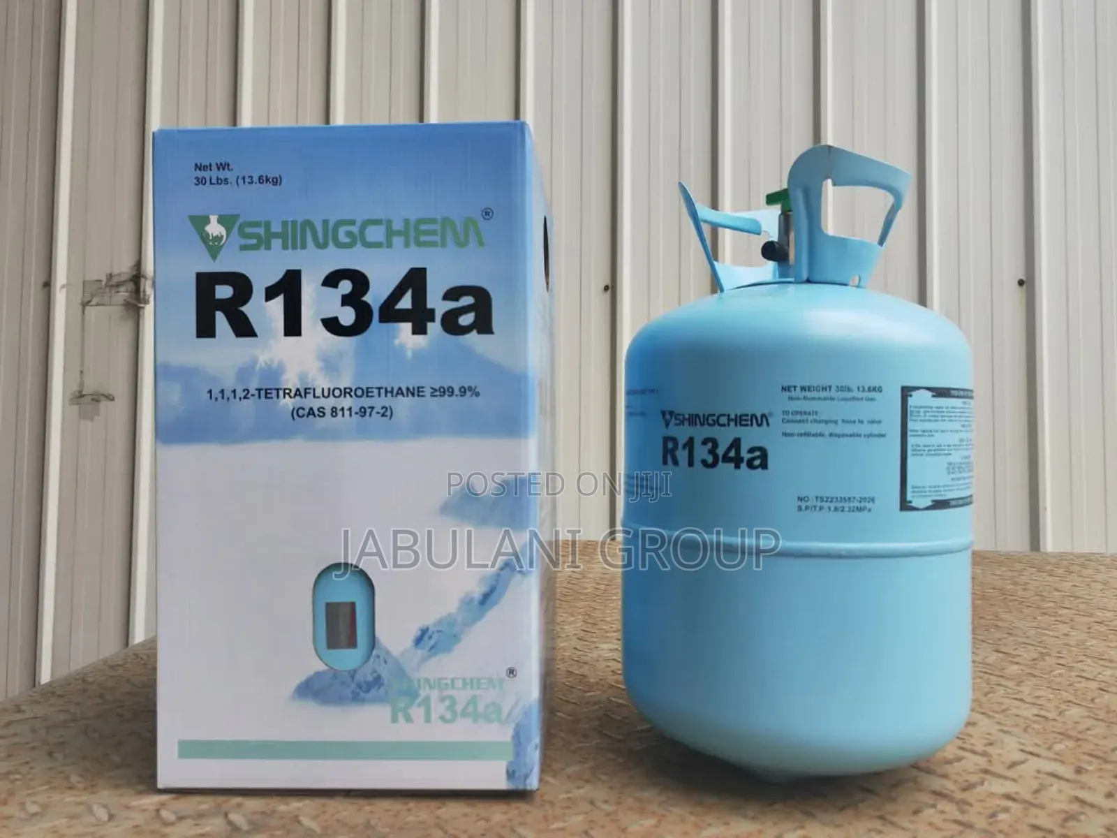 Refrigerant Gas R134A, R410A, R407C, R290, R507A