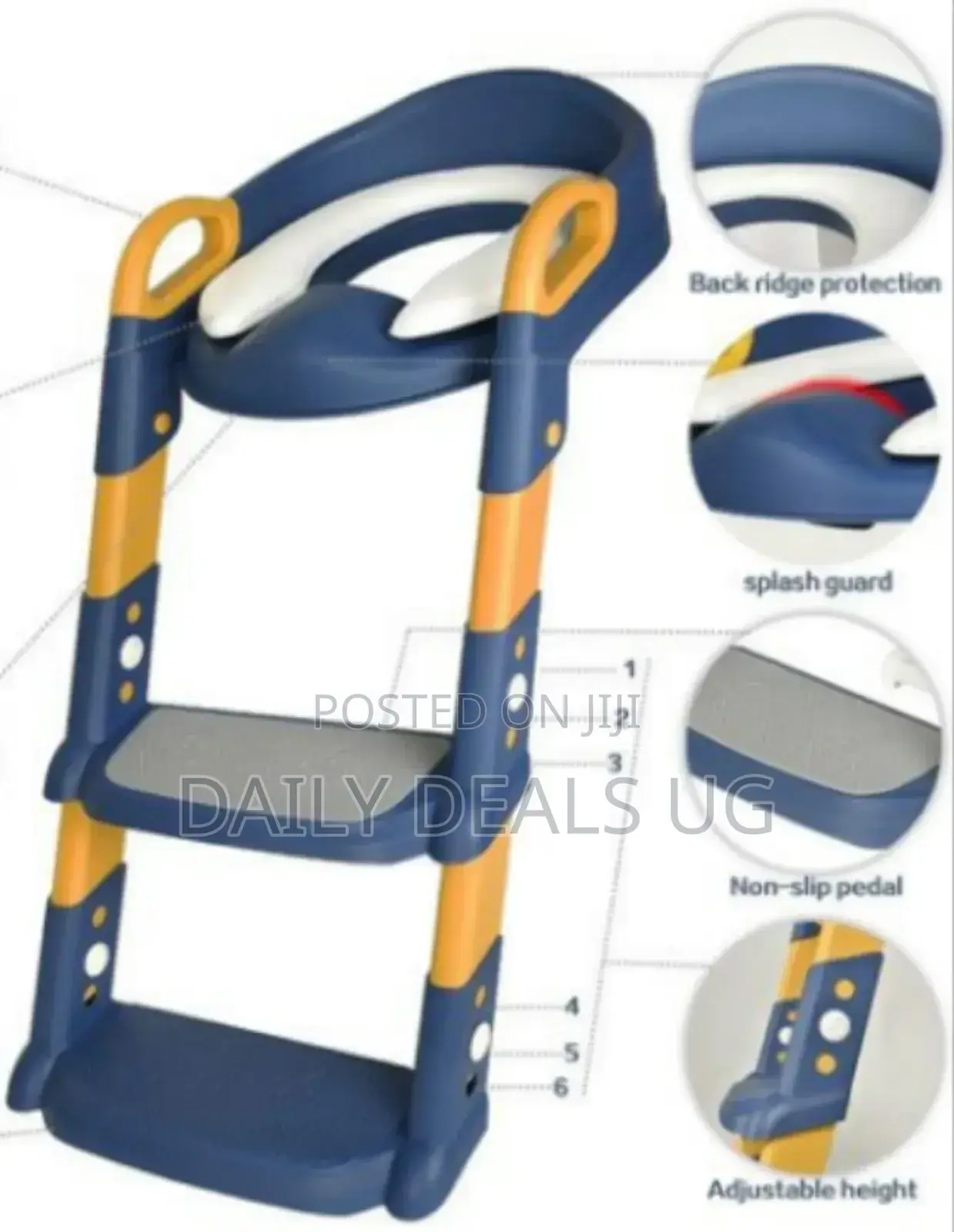 Plastic Toilet Ladder