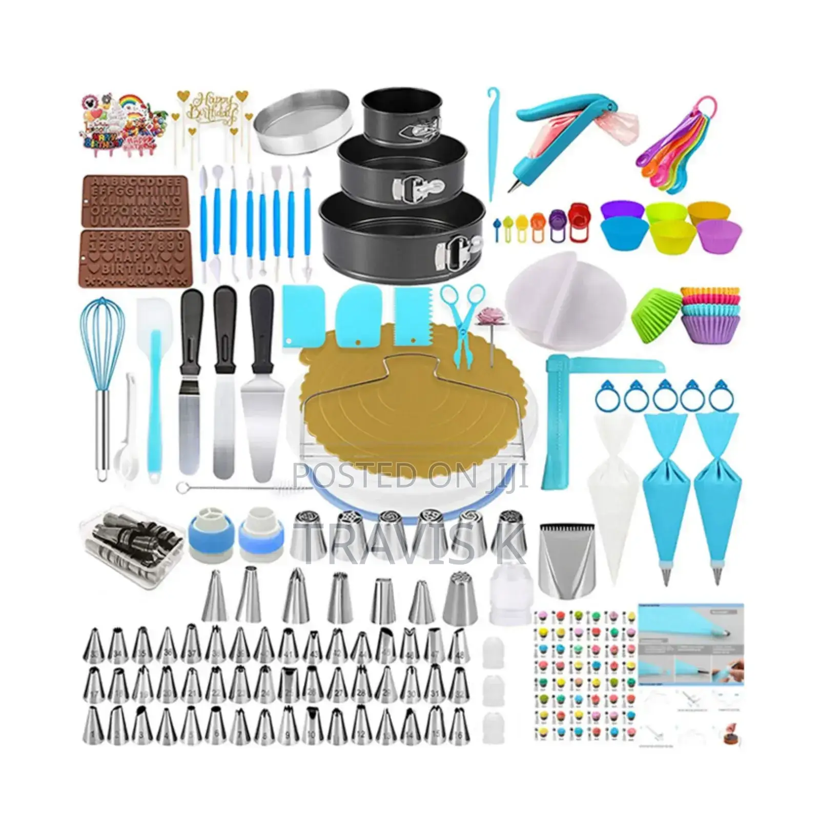 288pcs of Cake Baking, Decorating Set Kit