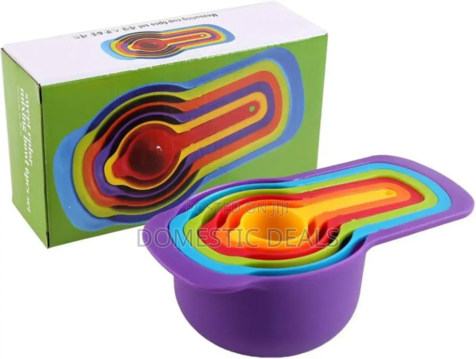 Plastic Mix Measuring Spoon Set
