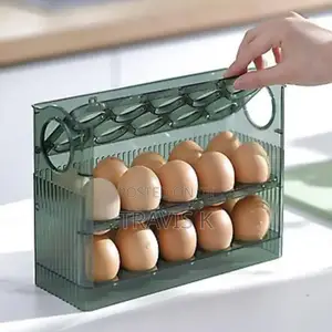 Side Storage 30 Grid Egg Tray Box