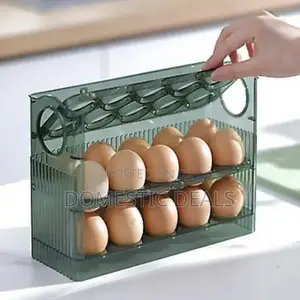 Side Storage 30 Grid Egg Tray Box