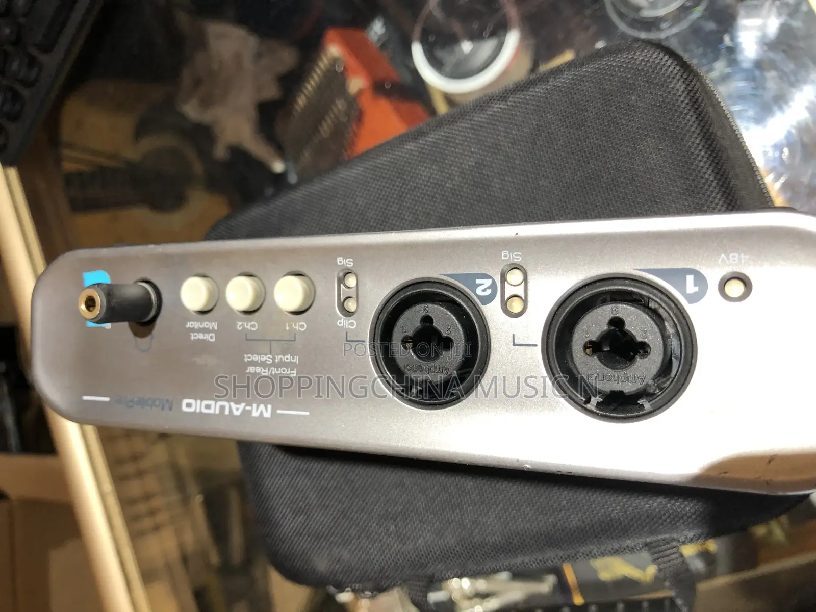 M-Audio Sound Card Audio Interference