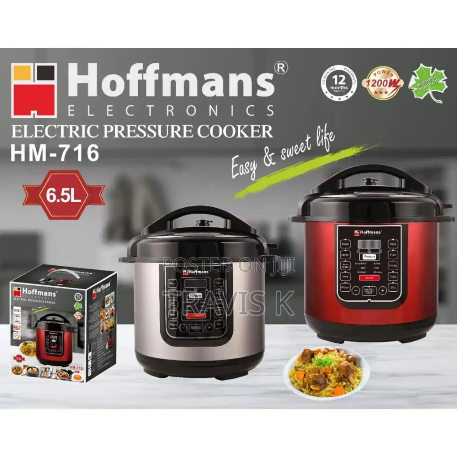 Hoffman 14ib1 Electric Pressure Cooker