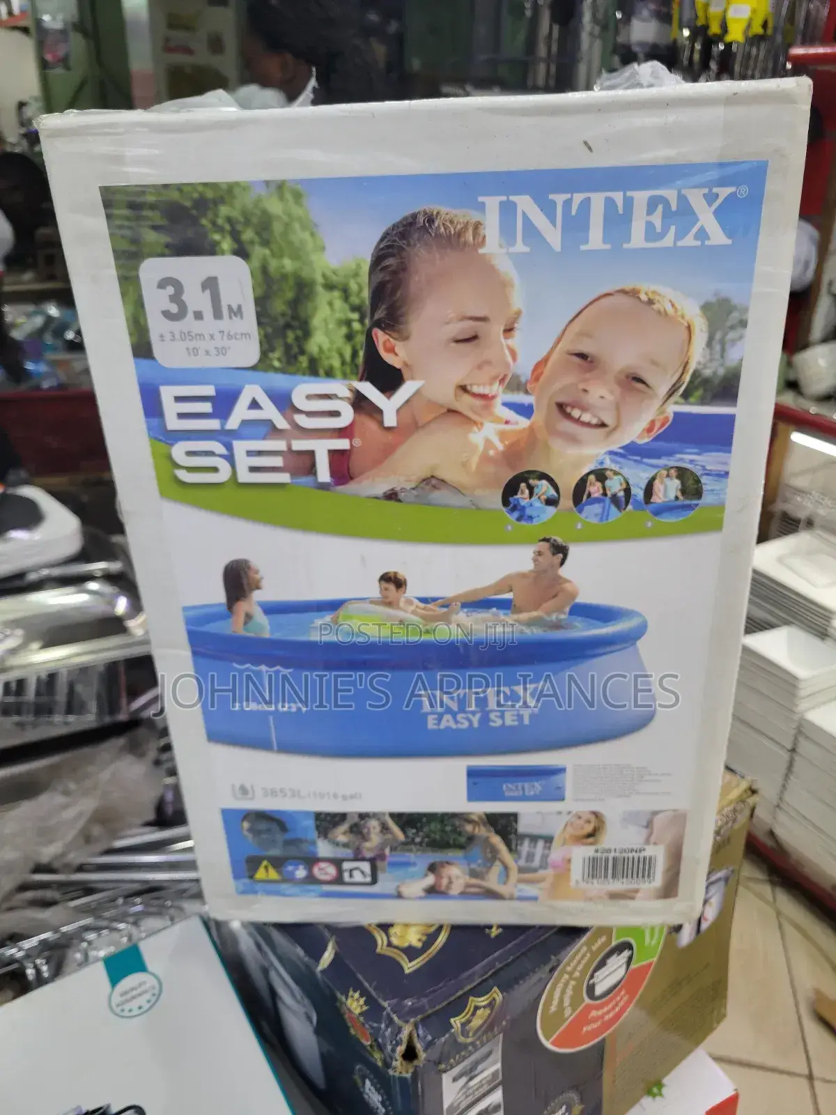 3.1m Intex Easy Set Adult Swimming Pool / Heavy Material