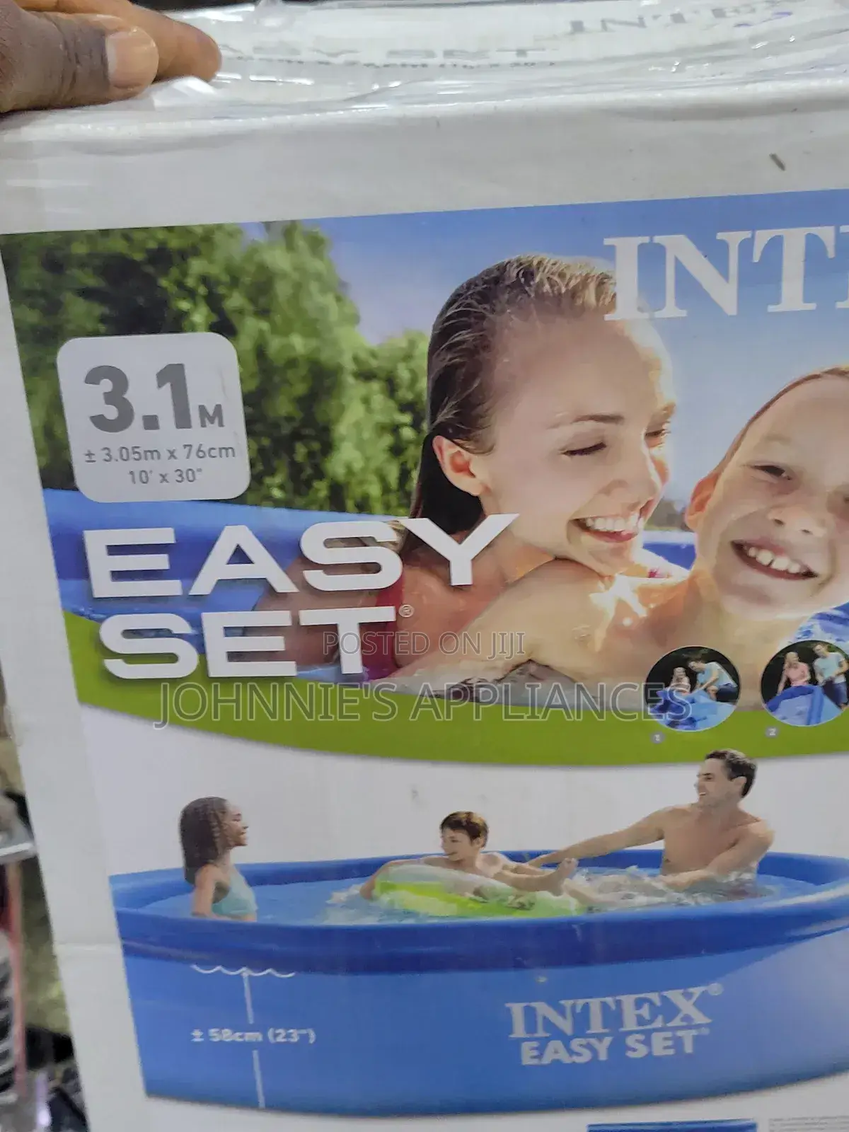 3.1m Intex Easy Set Adult Swimming Pool / Heavy Material