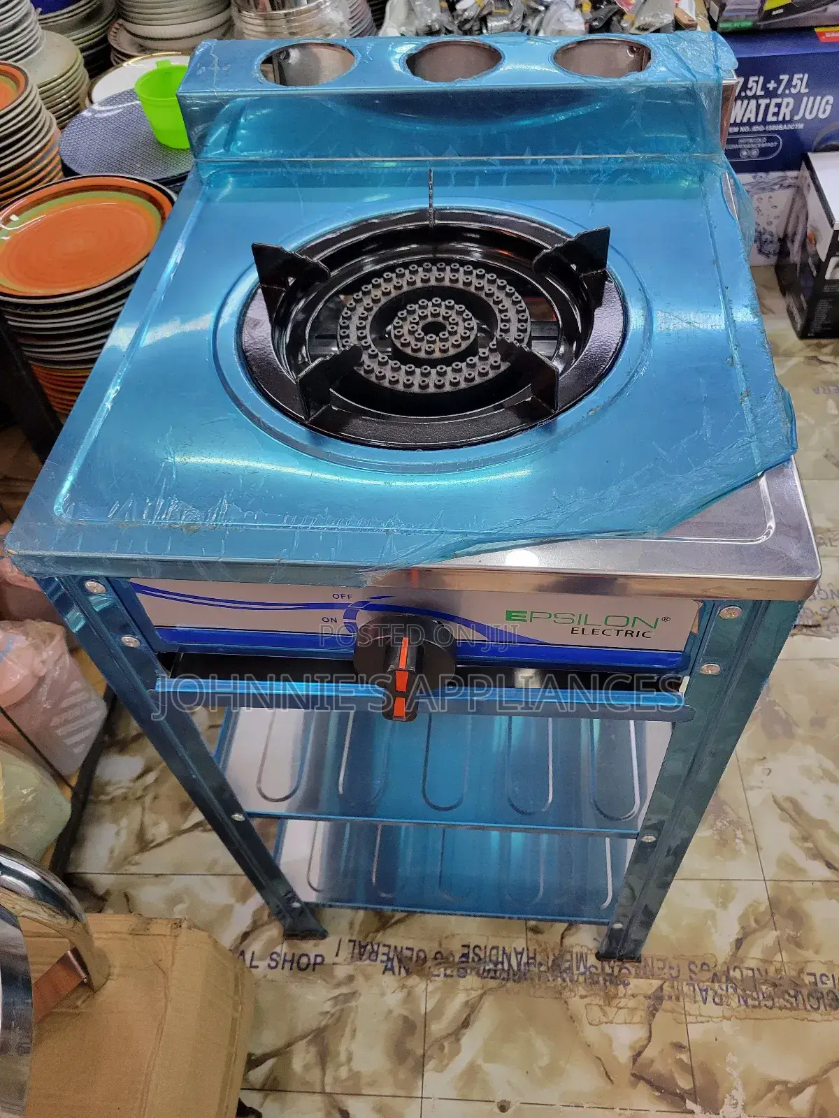 Single Gas Cooker With Its Stand Auto Inginition