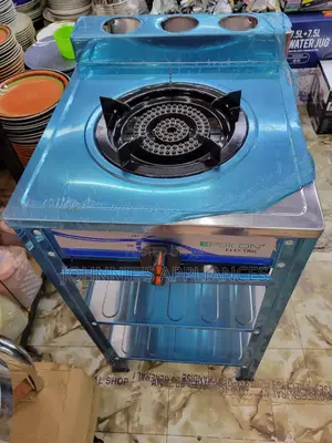 Single Gas Cooker With Its Stand Auto Inginition