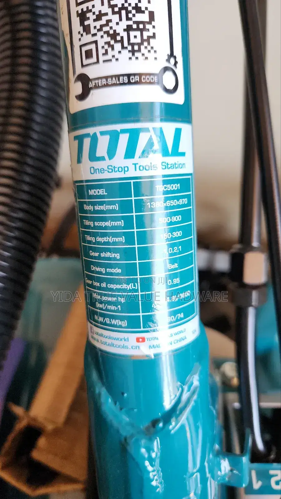 Petrol Garden Tiller Total