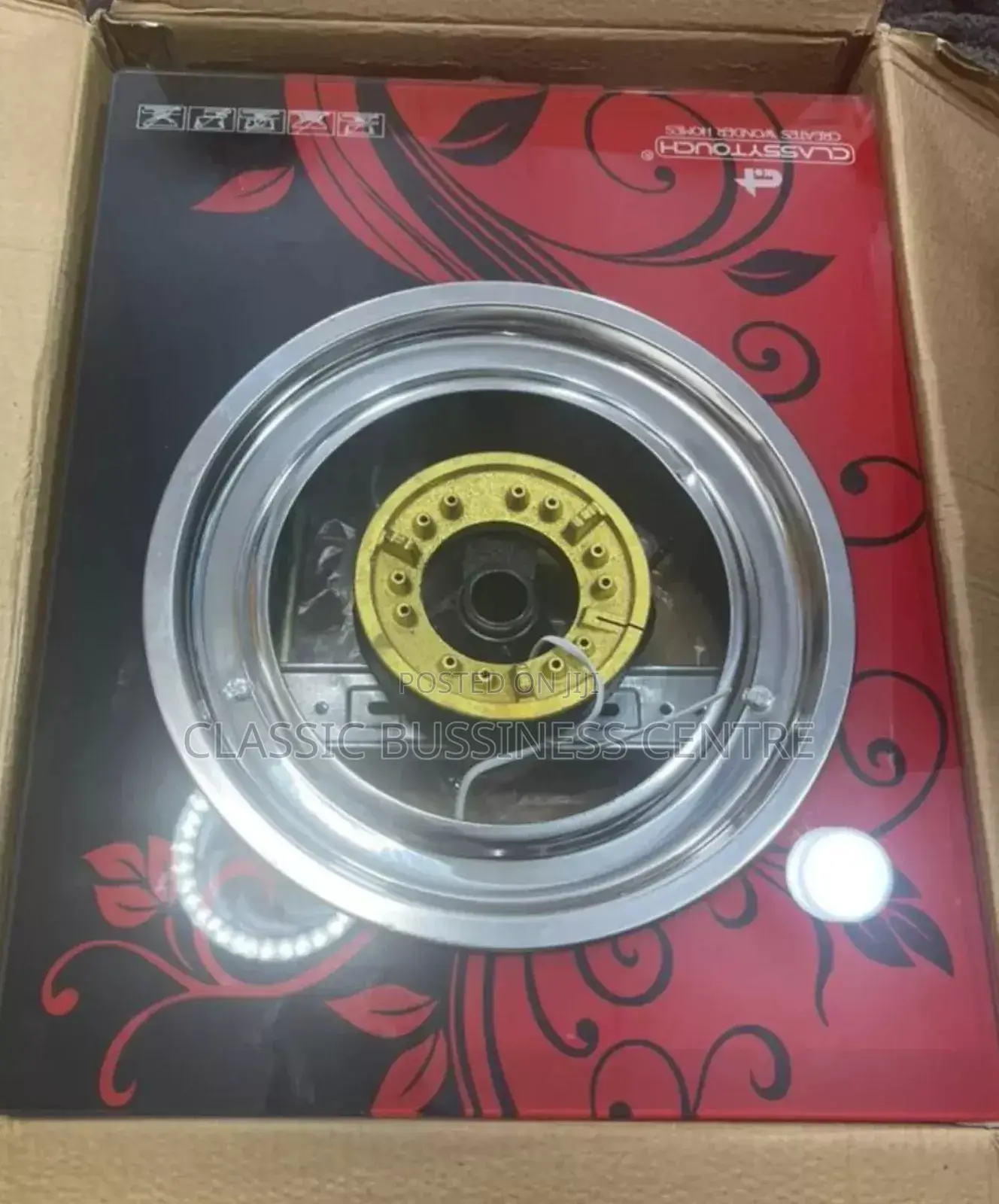 Single Glastop Gas Burner