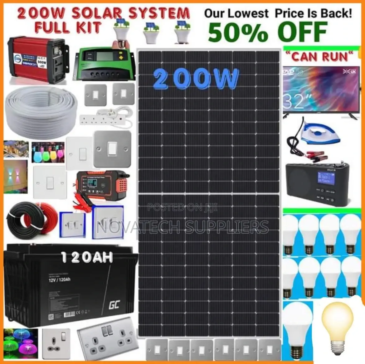 200W Solar Power System Kit / Nyumba Solar