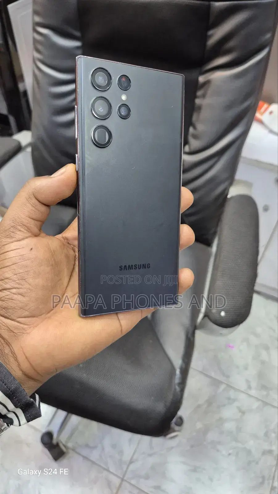 New Samsung Galaxy S22 Ultra 5G 256 GB Black