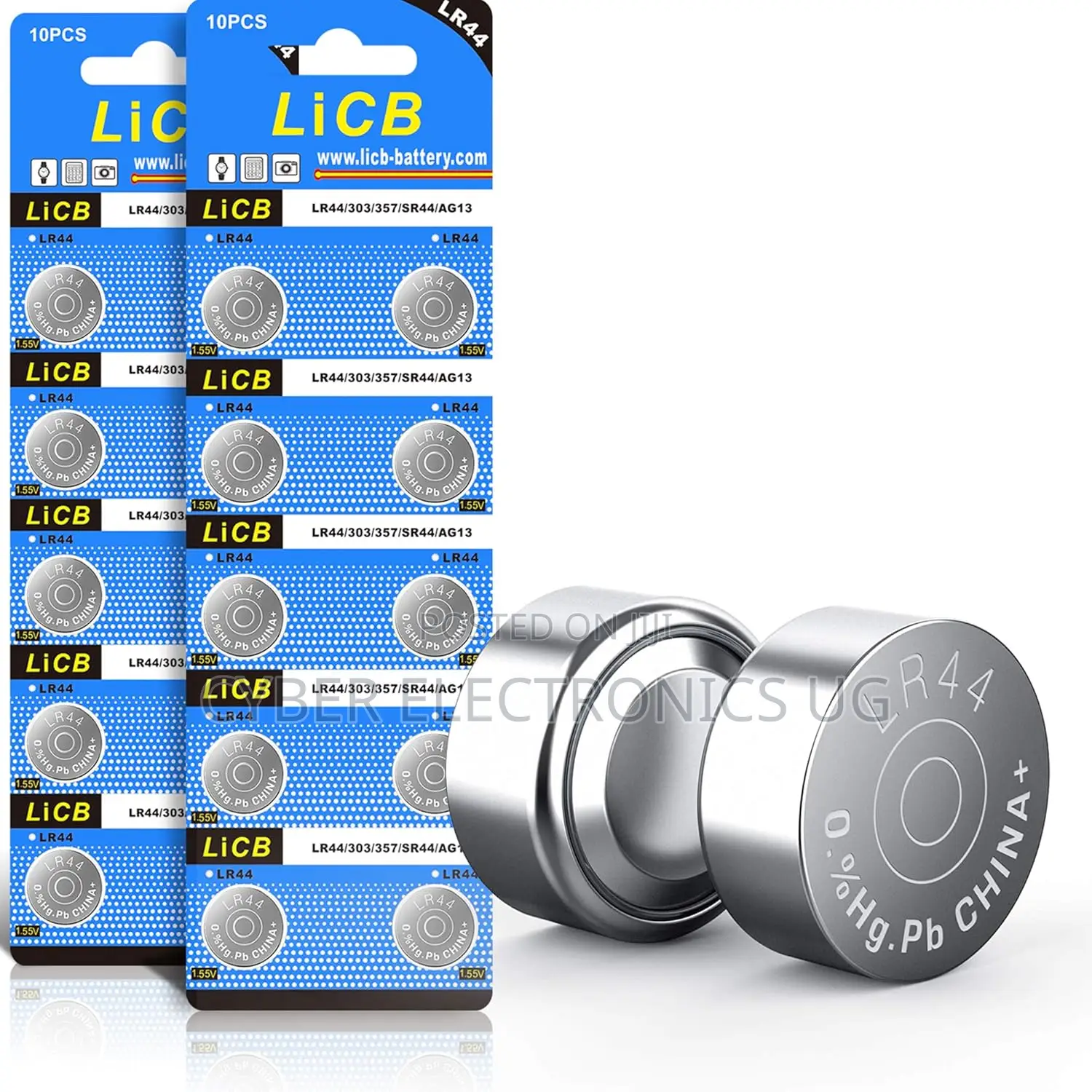 LR44 AG13 303 SR44 Battery 1.5V Button Coin Cell Batteries