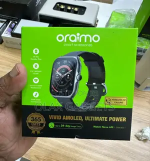 Oraimo Watch Nova AM 2.01" AMOLED Screen Curved Smart Watch