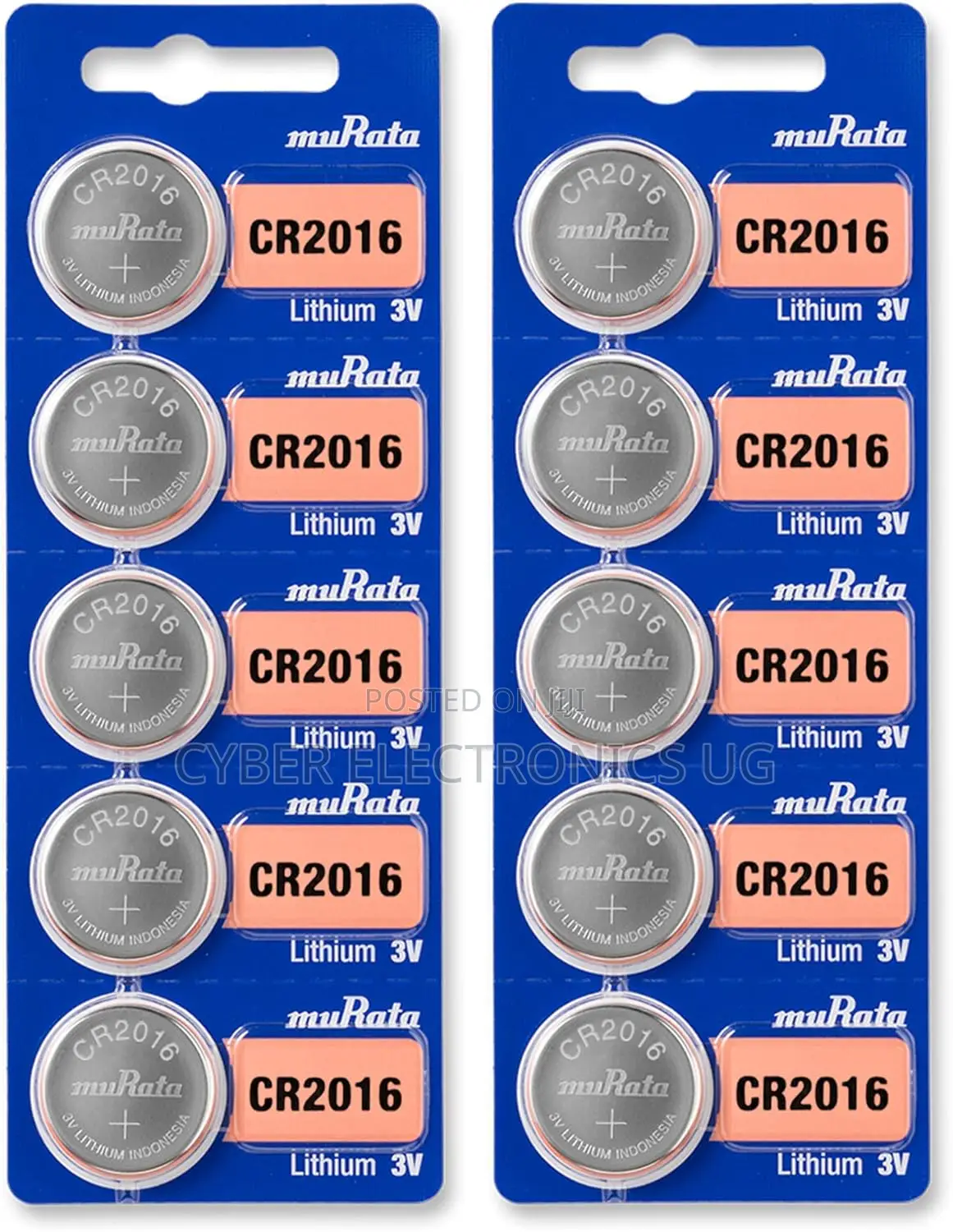 CR2016 Battery DL2016 ECR2016 3V Lithium Coin Cell