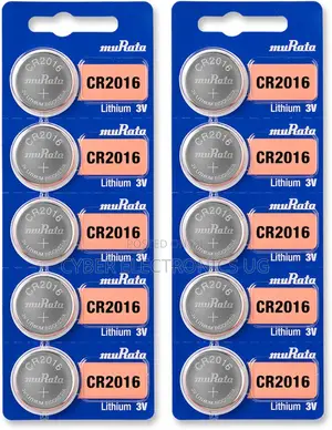 CR2016 Battery DL2016 ECR2016 3V Lithium Coin Cell