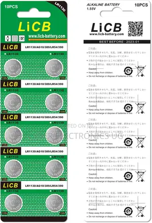 3v Lr1130 Ag 10 Battery Alkaline Cell Batteries