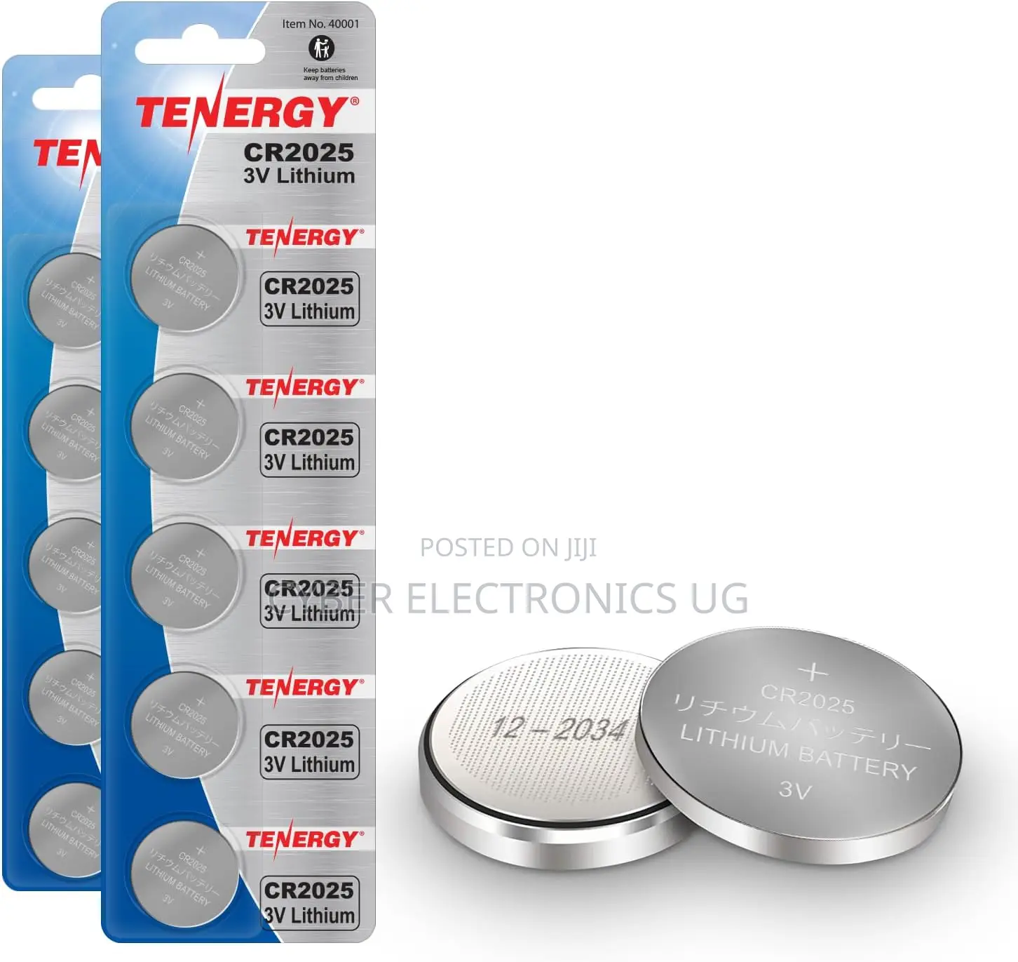 Cr2025 3v Lithium Button Coin Cell Batteries