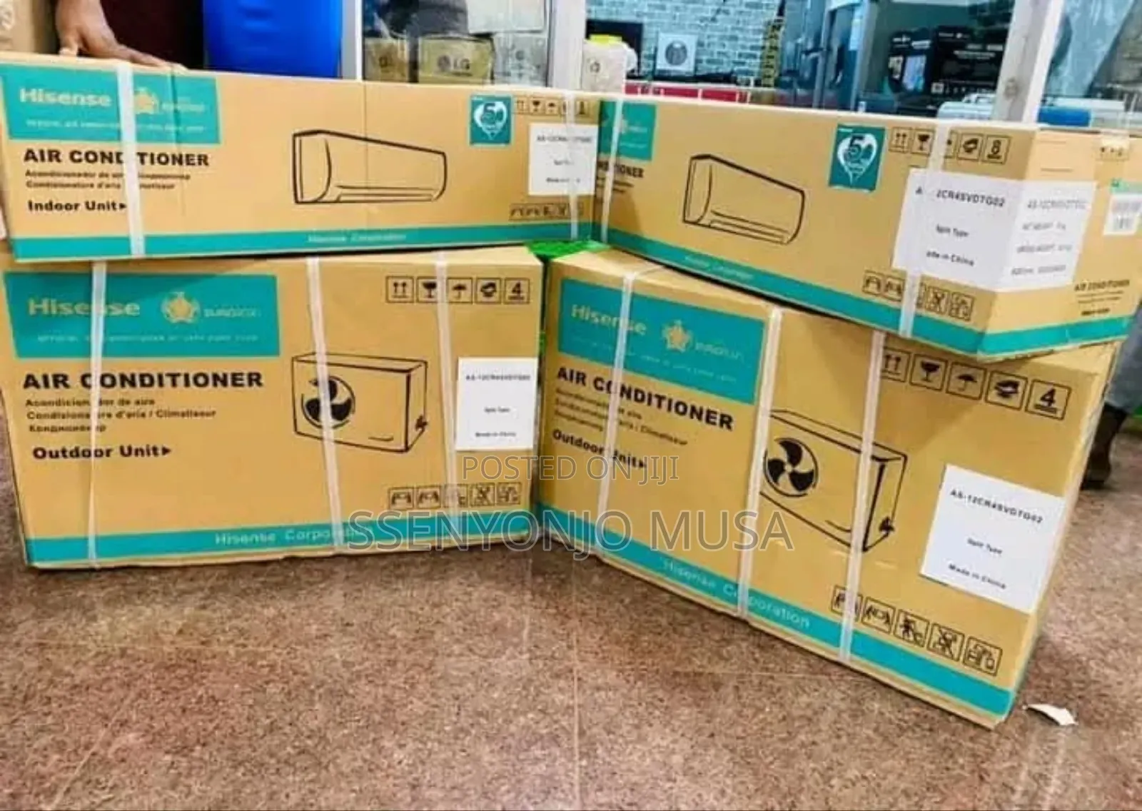 Hisense Easy Smart Air Conditioner | 9000 Btu, A++, White.