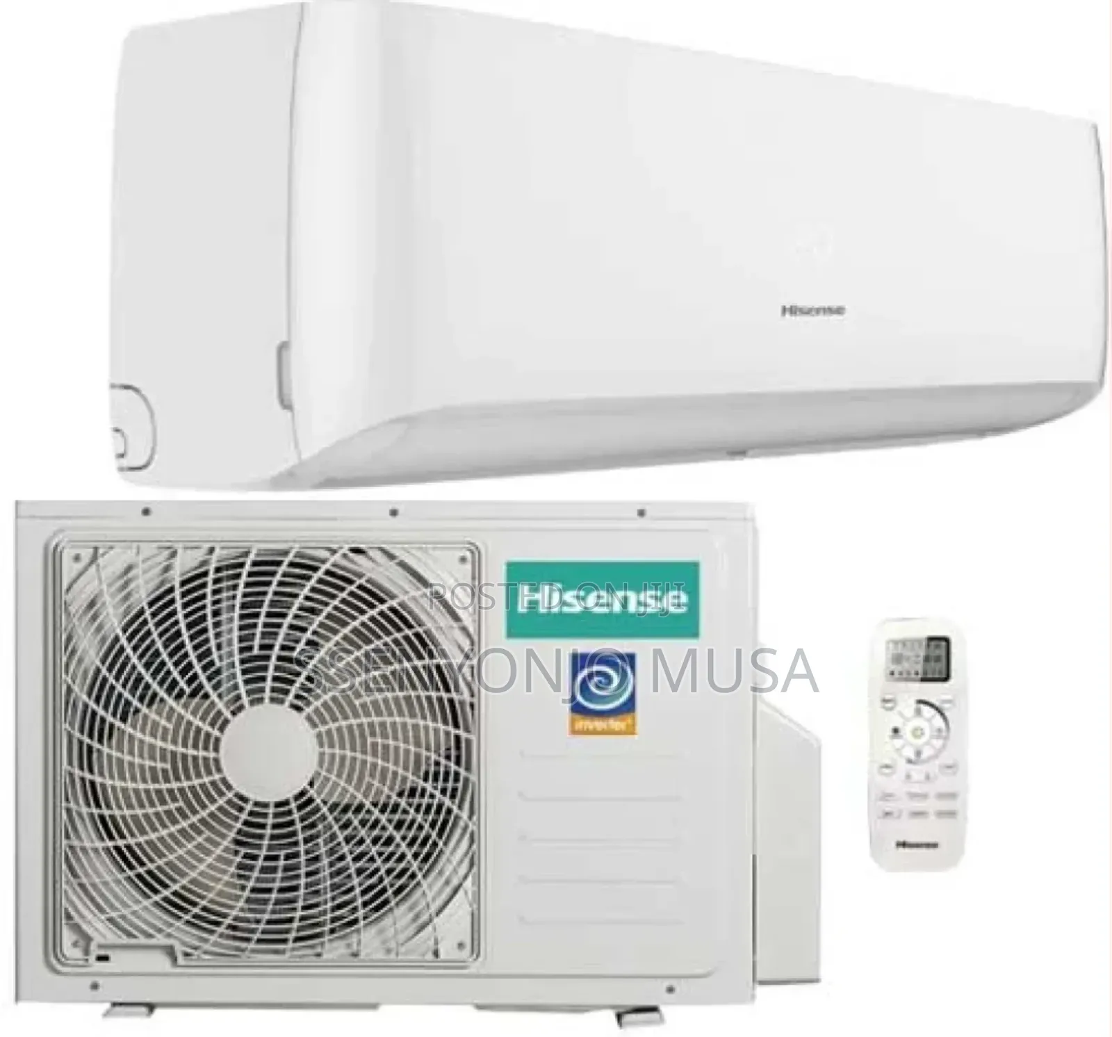 Hisense Easy Smart Air Conditioner | 9000 Btu, A++, White.