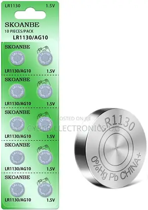 LR1130 AG10 SG10 389 189 1.5V Button Coin Cell Battery