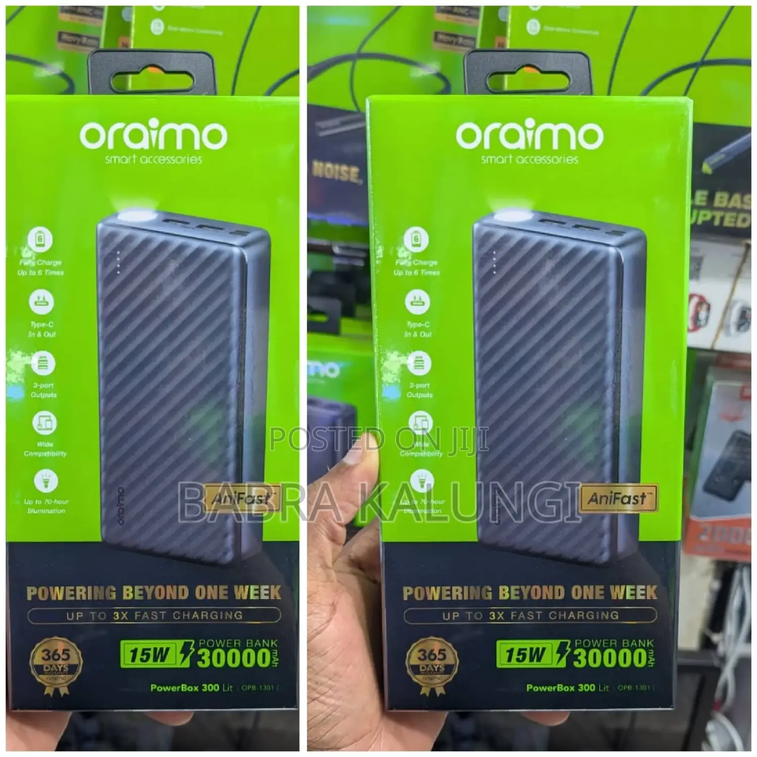 Oraimo 30000mah Ultra Fast Charging Power Bank