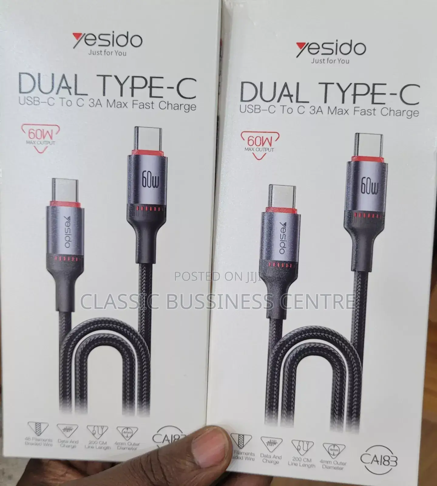 60w Dual Type C