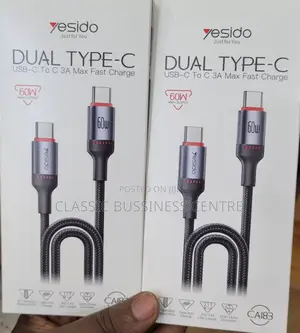 60w Dual Type C